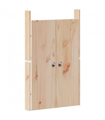 vidaXL Outdoor Kitchen Cabinet MEPPEL Natural Douglas 106 x 55 x 92 cm