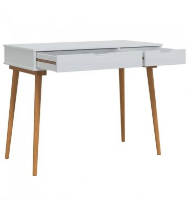 vidaXL Dressing Table Set FAUSKE 3 pcs White 100 x 50 x 143 cm