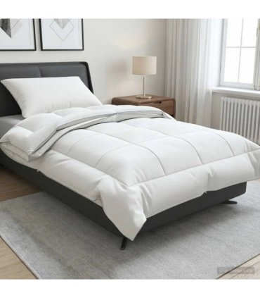 vidaXL Duvet and Pillow Set 2 pcs 152x203 cm 4 Seasons 200+300 GSM