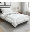 vidaXL Duvet and Pillow Set 3 pcs 135x220 cm 4 Seasons 200+300 GSM