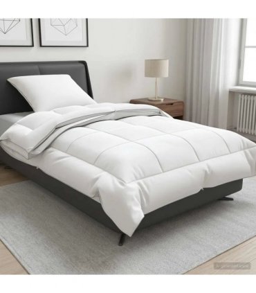 vidaXL Duvet and Pillow Set 2 pcs 137x200 cm 4 Seasons 140+220 GSM