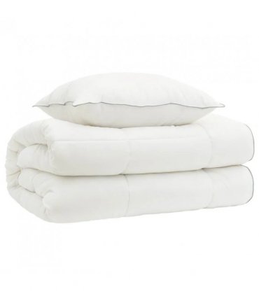 vidaXL Duvet and Pillow Set 2 pcs 137x200 cm 4 Seasons 140+220 GSM