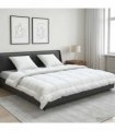 vidaXL Duvet and Pillow Set 3 pcs 200x240 cm Summer 200 GSM Wool White