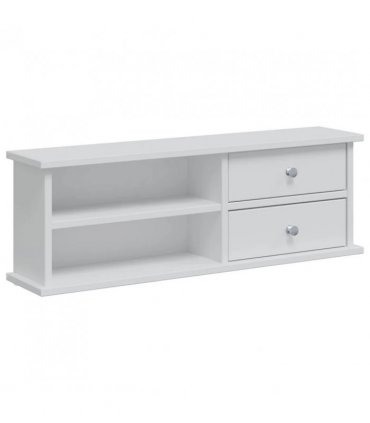 vidaXL Dressing Table Set FAUSKE 3 pcs White 76 x 50 x 103.5 cm