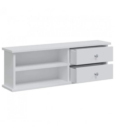 vidaXL Dressing Table Set FAUSKE 3 pcs White 76 x 50 x 103.5 cm