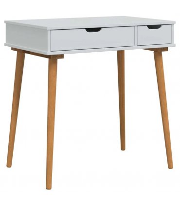 vidaXL Dressing Table Set FAUSKE 3 pcs White 76 x 50 x 103.5 cm