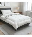 vidaXL Duvet and Pillow Set 2 pcs 140x200 cm 4 Seasons 200+300 GSM