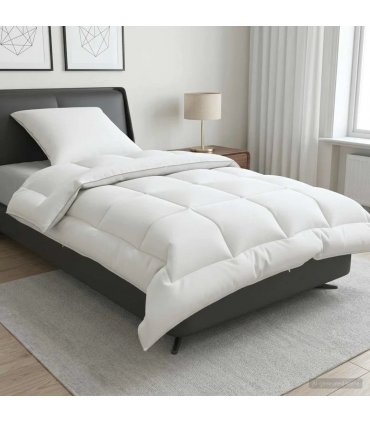 vidaXL Duvet and Pillow Set 2 pcs 152x203 cm 4 Seasons 300 GSM Wool