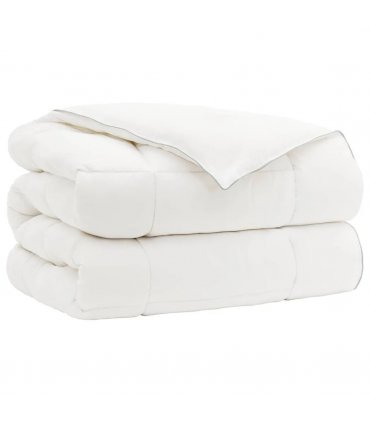 vidaXL Duvet and Pillow Set 2 pcs 137x200 cm 4 Seasons 350 GSM Wool