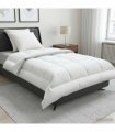 vidaXL Duvet and Pillow Set 3 pcs 155x220 cm Summer 140 GSM Wool White