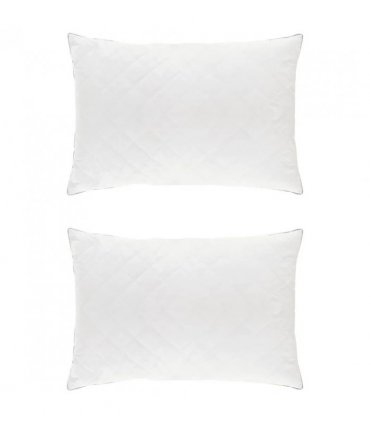 vidaXL 90% Goose Down Duvet Set FULDA 3 pcs 135 x 220 cm Winter White