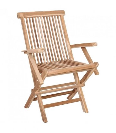 vidaXL Garden Furniture Set 9 pcs Natural Solid Teak Wood