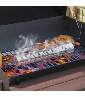 vidaXL Outdoor Grill 103 x 60 x 113 cm Steel Black