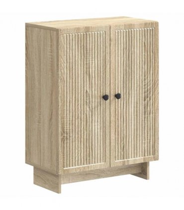 vidaXL 2 Piece Bathroom Cabinet Set EDE Sonoma Oak Engineered Wood