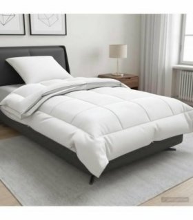 vidaXL Duvet and Pillow Set 2 pcs 155x200 cm 4 Seasons 140+220 GSM