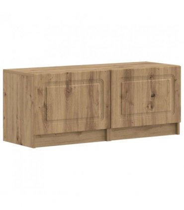 vidaXL 5 Piece LED TV Cabinet Artisan Oak Engineered Wood
