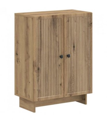 vidaXL 3 Piece Bathroom Cabinet Set EDE Artisan Oak Engineered Wood