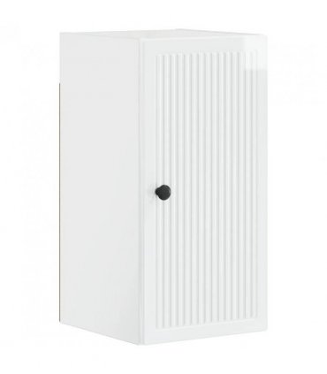 vidaXL 4 Piece Bathroom Cabinet Set EDE High Gloss White