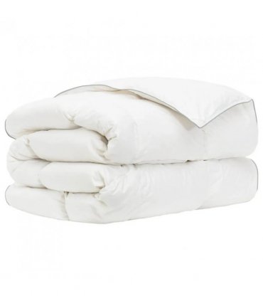 vidaXL 90% Goose Down Duvet Set FULDA 3 pcs 200 x 200 cm Winter White