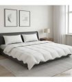 vidaXL 90% Goose Down Duvet Set FULDA 3 pcs 220 x 240 cm Summer White