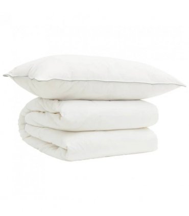 vidaXL Duvet and Pillow Set 2 pcs 137x200 cm 4 Seasons 140+220 GSM