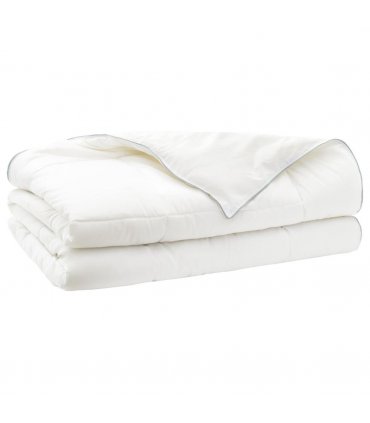 vidaXL Duvet and Pillow Set 3 pcs 135x220 cm Summer 140 GSM Wool White