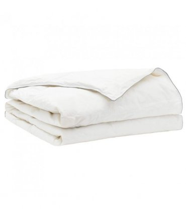 vidaXL Duvet and Pillow Set 2 pcs 135x200 cm Summer 200 GSM Wool White
