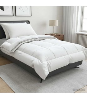 vidaXL Duvet and Pillow Set 3 pcs 135x220 cm 4 Seasons 140+220 GSM
