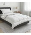 vidaXL Duvet and Pillow Set 2 pcs 150x200 cm Winter 450 GSM Wool White