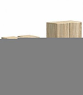 vidaXL 2 Piece Bathroom Cabinet Set BREDA Sonoma Oak Engineered Wood