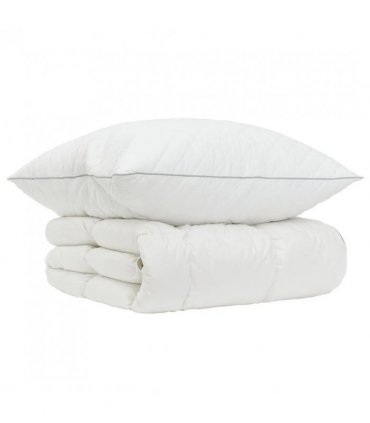 vidaXL 90% Goose Down Duvet Set FULDA 2 pcs 152 x 203 cm All Seasons