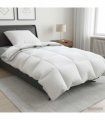 vidaXL 90% Goose Down Duvet Set FULDA 2 pcs 135 x 200 cm All Seasons