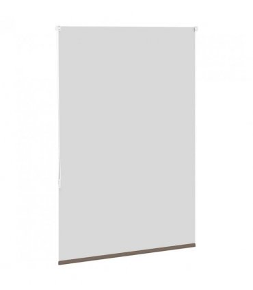 vidaXL Roller Blind Blackout Coffee 110x130 cm Fabric Width 105.7 cm Polyester