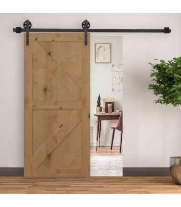 Sliding Door Rail Barn Door Kit Single Wooden 6FT /1830mm