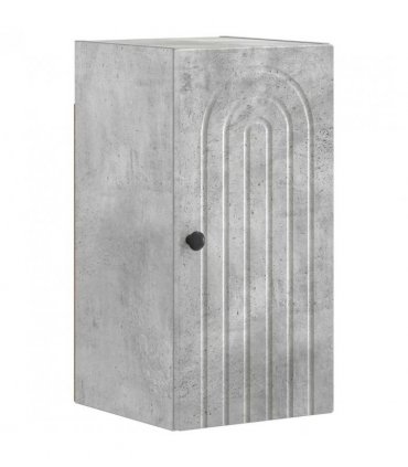 vidaXL 4 Piece Bathroom Cabinet Set ALKMAAR Concrete Grey