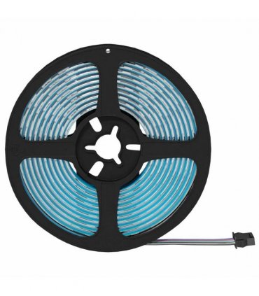 vidaXL LED Strip 12 pcs Black and Transparent Copper and Plastic