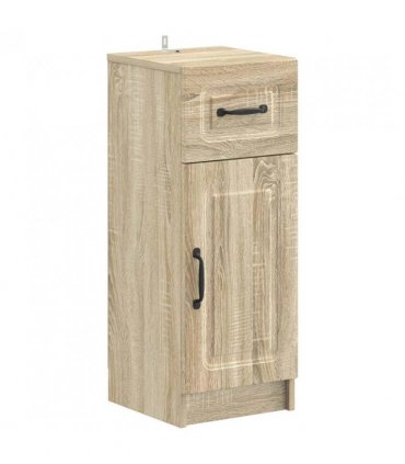 vidaXL 3 Piece Bathroom Cabinet Set UTRECHT Engineered Wood