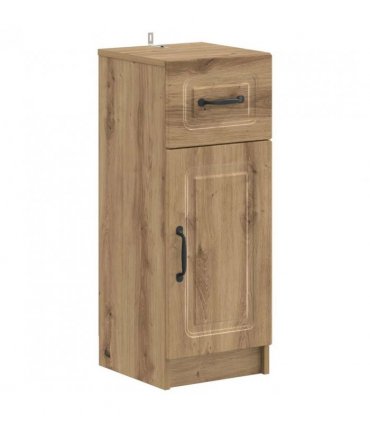 vidaXL 3 Piece Bathroom Cabinet Set UTRECHT Artisan Oak