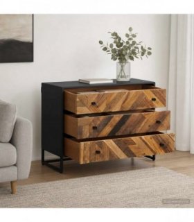 vidaXL Drawer Cabinet with Drawer 75 x 30 x 54 cm