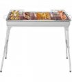 Folding BBQ Charcoal Barbecue Grill Steel Stainless Garden Picnic Camping Stove