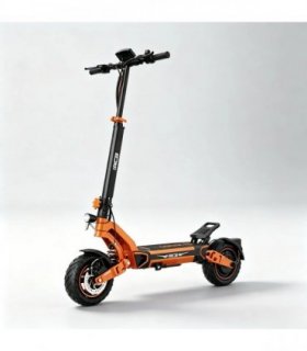 RCB D7 Foldable Electric Scooter, 20.8Ah,500W Commuter E-Scooter, 25KM/H Speed Limit, 10" Vacuum Tyres, Dual Disc Brakeses