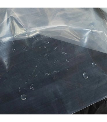 25M Heavy Duty Clear Polythene Sheet Roll Plastic Sheeting Greenhouse Cover