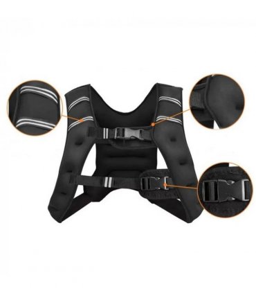 10 Kg Adjustable Weighted Running Vest Gym Fitness Sports Training Weight Loss