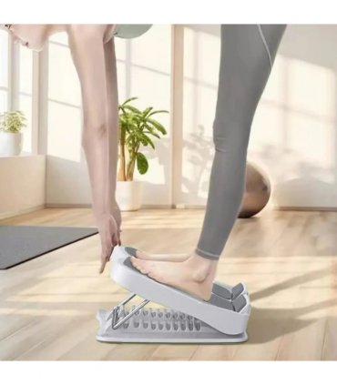 Calf Stretch Board Adjustable Ankle Mobility Board Calf Stretcher Foldable-Pink
