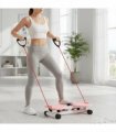 Twisting Waist Disc Waist Twist Board Machine Abdomen Exercise Balancing Board-pink