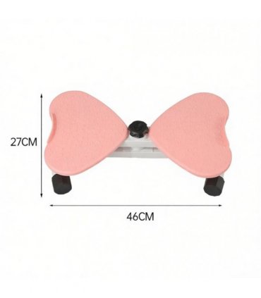 Twisting Waist Disc Waist Twist Board Machine Abdomen Exercise Balancing Board-pink