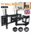TV Wall Bracket Mount Tilt Swivel Samsung LG Toshiba 32 40 43 50 55 65 80 Inch