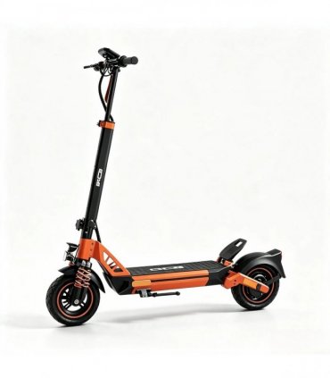 RCB D5 Foldable Electric Scooter, 27Ah,500W Commuter E-Scooter, 25KM/H Speed Limit, Front & Rear Suspension, 10 Inch Tyres