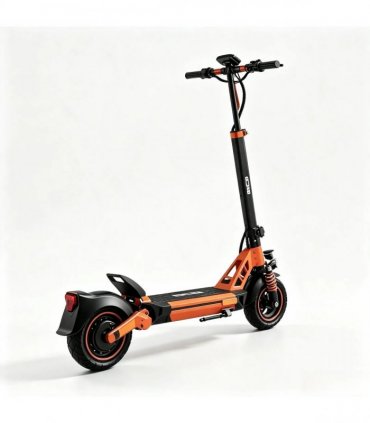 RCB D5 Foldable Electric Scooter, 27Ah,500W Commuter E-Scooter, 25KM/H Speed Limit, Front & Rear Suspension, 10 Inch Tyres