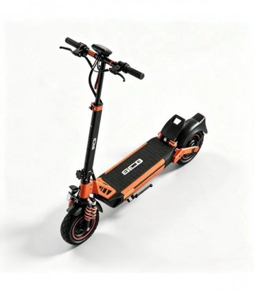 RCB D5 Foldable Electric Scooter, 27Ah,500W Commuter E-Scooter, 25KM/H Speed Limit, Front & Rear Suspension, 10 Inch Tyres